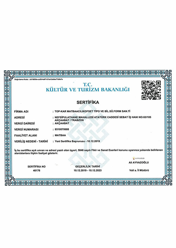 Trabzon Matbaa, Rize Matbaa, Giresun Matbaa